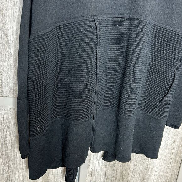 Lululemon Cardigan Knit Pockets Relaxed Black Color - Picture 5 of 7